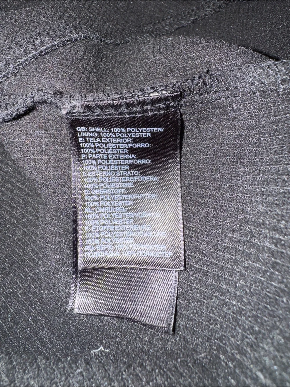 The North Face Black Softshell Men’s Vest with Zip Pockets